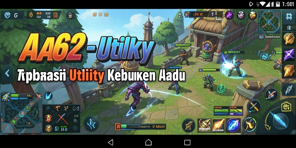 Tampilan antarmuka aplikasi AA62 yang intuitif dan mudah digunakan.