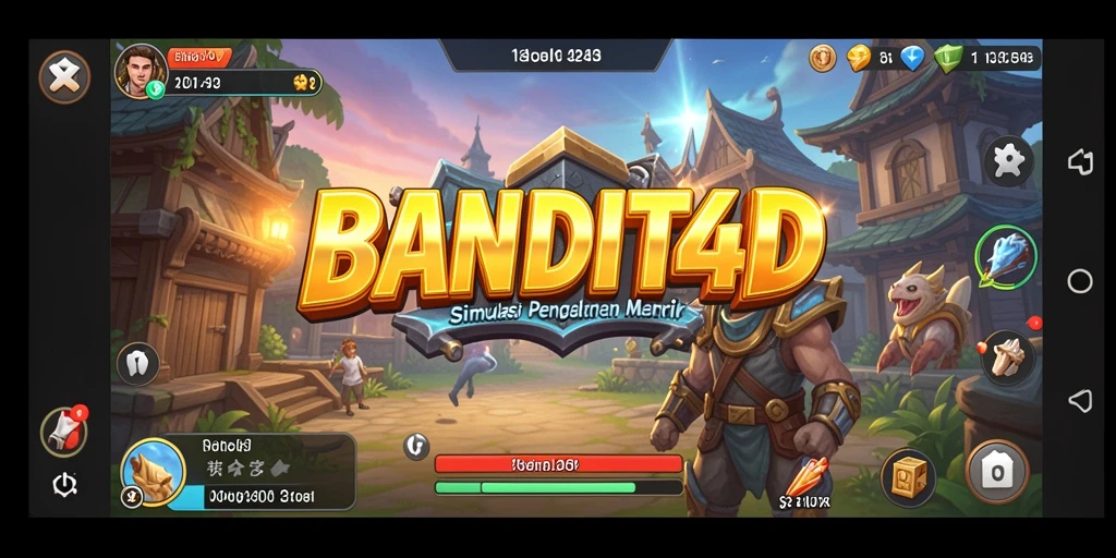 Gameplay BANDIT4D yang menarik dan interaktif.