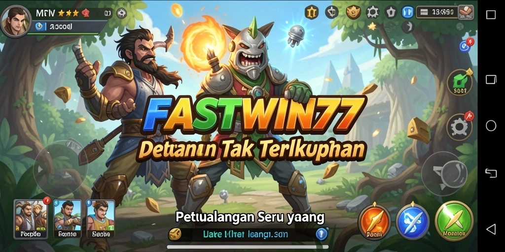Tampilan seru dari gameplay petualangan FASTWIN77 yang penuh tantangan.