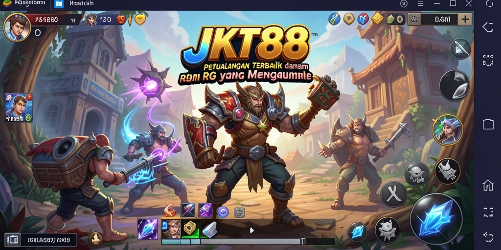 Tampilan gameplay <strong>JKT88</strong> yang mendebarkan dan penuh aksi.