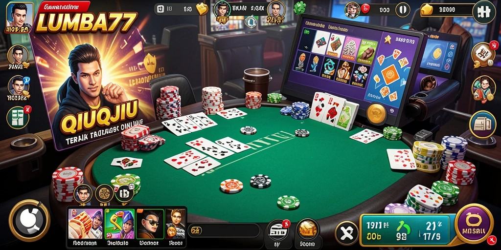 Tampilan gameplay QiuQiu yang menarik dan seru.