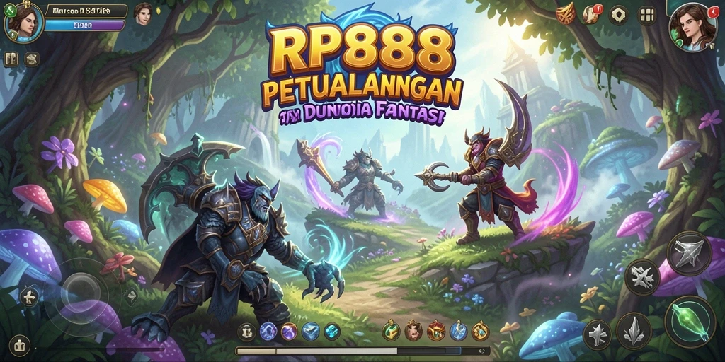 Tampilan gameplay RP888 yang memukau dan penuh petualangan.